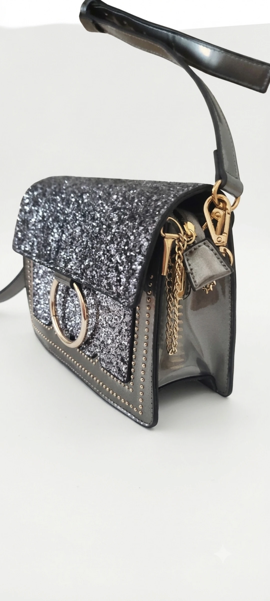 ✨ Sac à main super original et élégant avec effet pailleté/glitter ! ✨ – photo 2